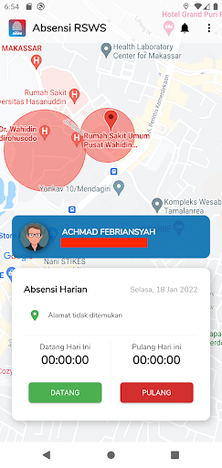 Absensi RSWS Screen 3