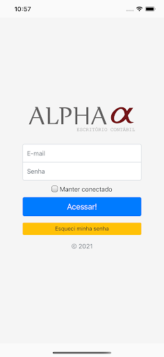 Android application Alpha Contábil screenshort