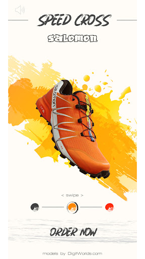 Android application Shoes and Coffee Configurator screenshort