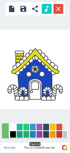 Coloring House Of Cartoon