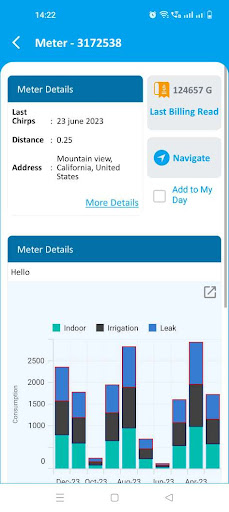 Android application Waterscope Utility screenshort