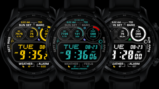 Captura 24 RETRO DIGITAL A Watch Face android