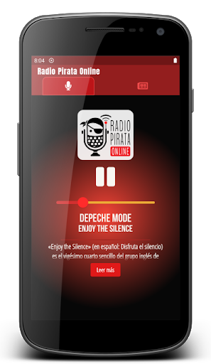 Android application Radio Pirata Online screenshort