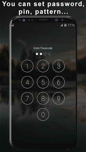 Nature Pattern Lock Screen Screen 2