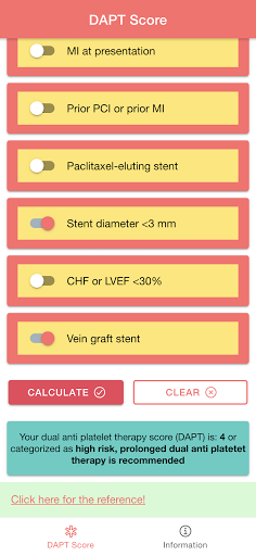 Dual Antiplatelet Therapy Screen 2