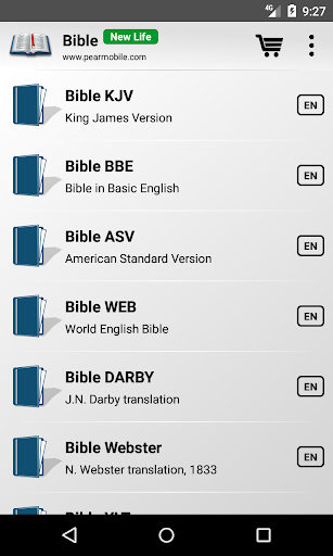 Android application Bible Online Pro screenshort