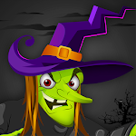 Cover Image of Download Angry Witch vs Pumpkin: Scary Halloween Game 2019 2.2 APK