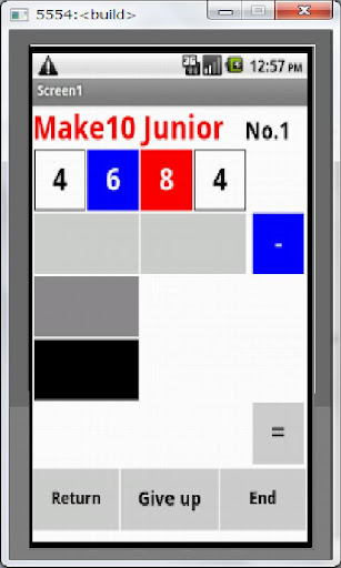 Make10 Junior Screen 2