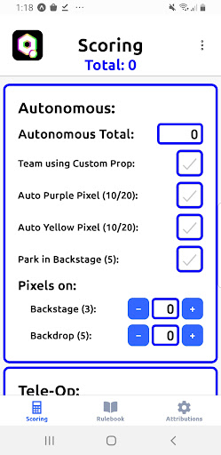 FTC CenterStage Scoring Screen 2