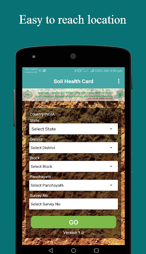 Soil Health Card Screen 2