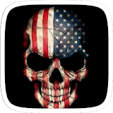 America Skull Theme icon