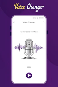 Voice changer with effects