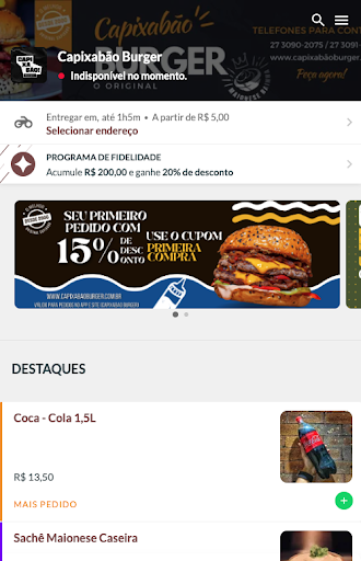 Capixabão Burger Screen 3