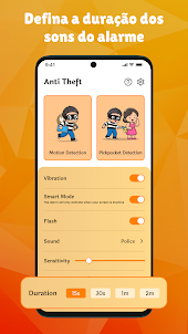Anti-roubo Alarme App