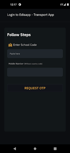 Edisapp Transport Screen 2