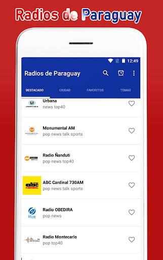 Radios de Paraguay AM y FM Screen 2
