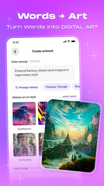 WOMBO Dream: ИИ-искусство 4.2.1 APK + Мод (Unlimited money) за Android
