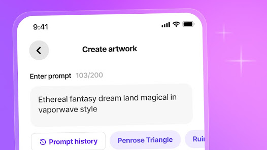 WOMBO Dream - AI Art Generator Gallery Screentshots 0