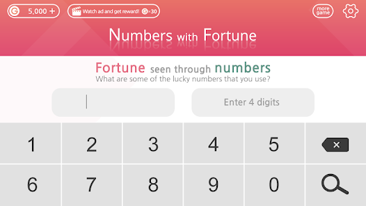 Imágen 10 números con fortuna android