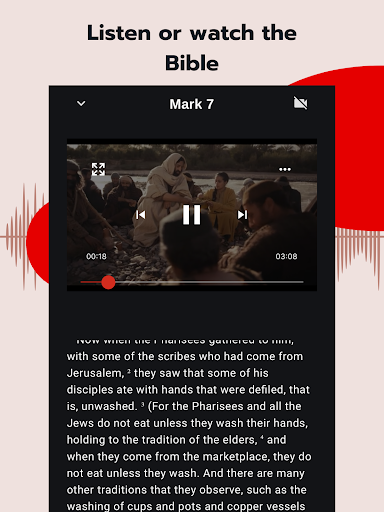 Bible - Audio & Video Bibles screenshot