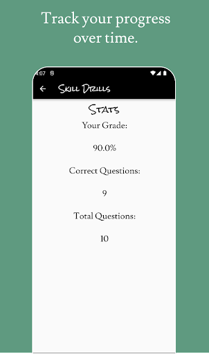 Math Skill Drills Screen 3