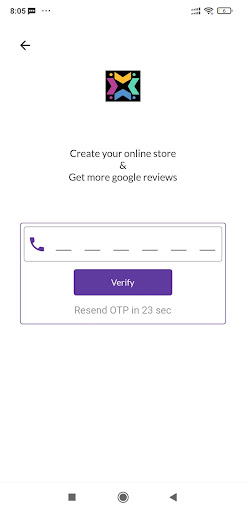 Android application Changepay for Business screenshort