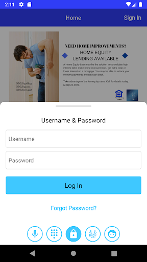 WM Postal Service FCU Screen 2