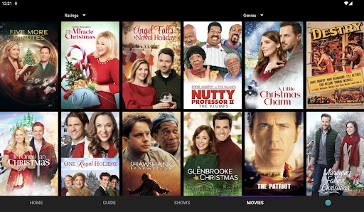 Screenshot of Omni Fiber TV