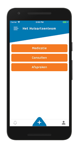 Android application Het Huisartsenteam screenshort