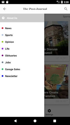 Post Journal Screen 2