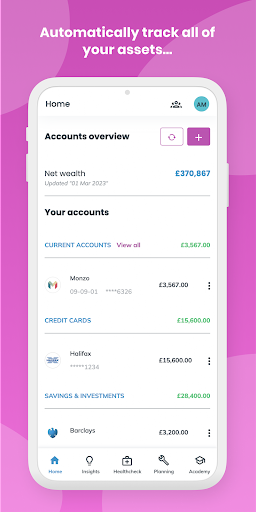 Maji: Money management Screen 2