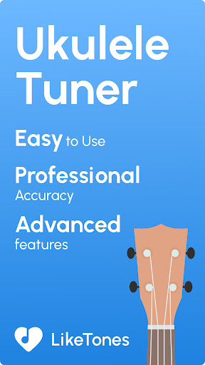 Android application Ukulele Tuner - LikeTones screenshort