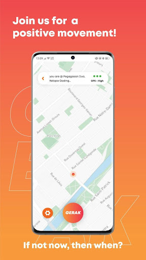 Android application GERAK: Olahraga Dimana Aja screenshort