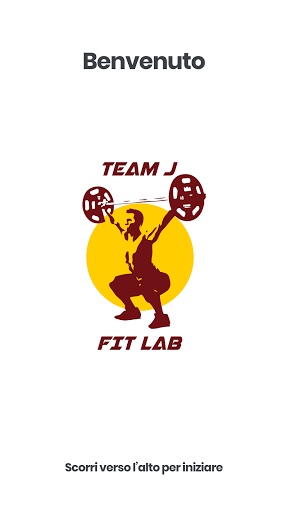 Android application TeamJ Fit Lab screenshort