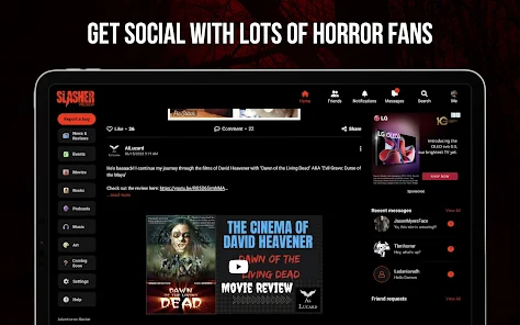 Slasher Horror Social Network Apps on Google Play