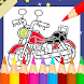 Coloring Motor Bike Racing - Androidアプリ