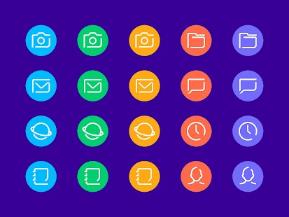 Delux - Icon pack (Round) Screenshot