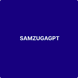 Icon image SAMZUGA GPT