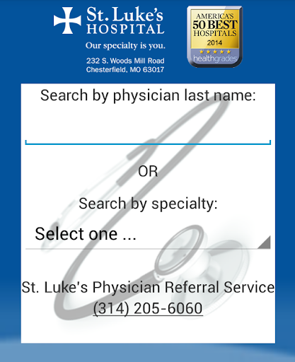 St. Lukes Hospital – STL, MO Screen 2