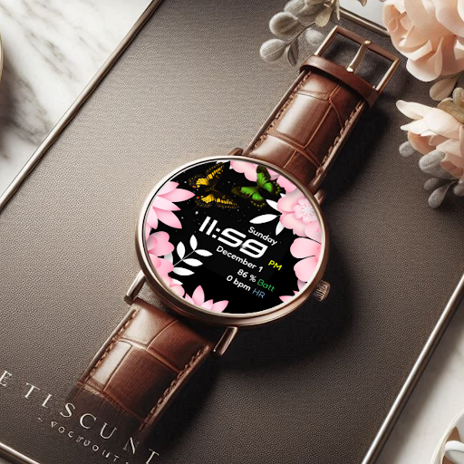 Butterfly Pixie Watch Face screenshot 3