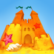 Sand castle: kids crush