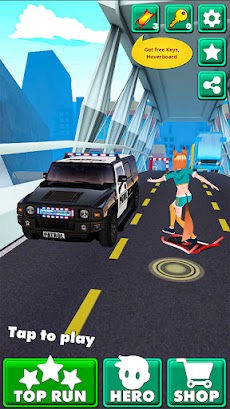 Anime Subway Police Runner 3Dのおすすめ画像3