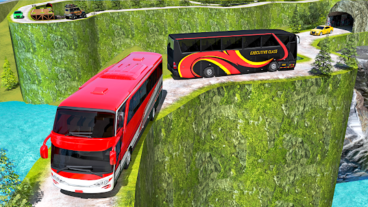 瘋狂的 公共汽車 真實的 駕駛 模擬 遊戲