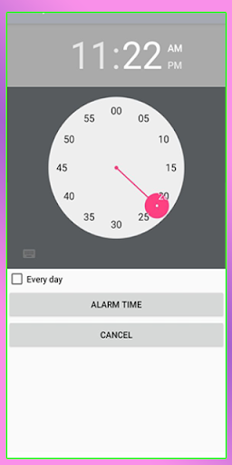 Reliable alarm clock Screen 2
