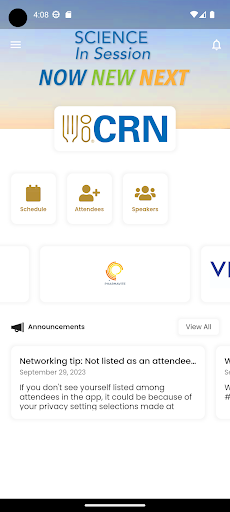 CRN Events Screen 2