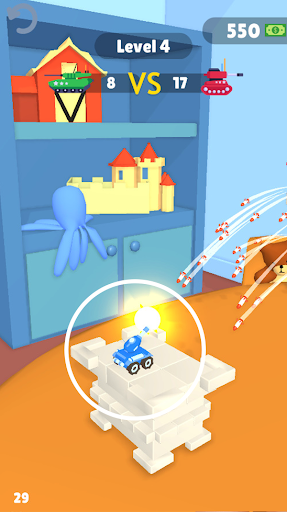 Merge Toy Tanks Screen 2