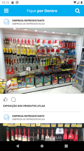 Android application Portal Atlas Boas Práticas screenshort