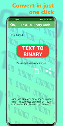 Binary Chat  Message Secretly