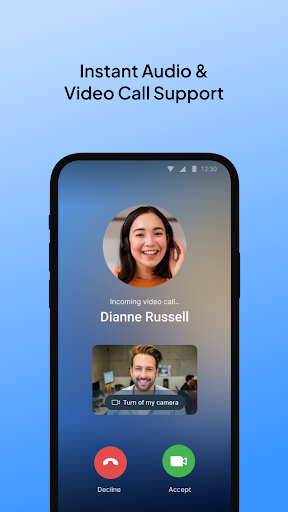 Android application REVE Chat- Live Chat Software screenshort