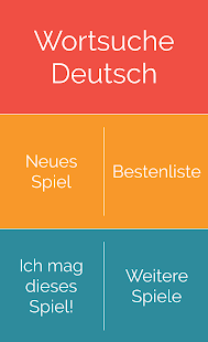 Word Search German